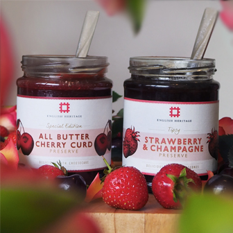 English Heritage curds, preserves & marmalades