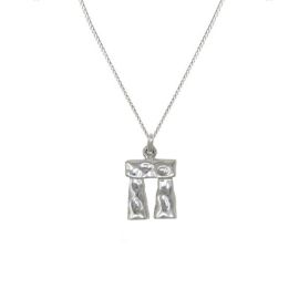 Stonehenge Trilithon Pendant - Sterling Silver