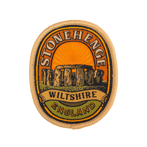 Stonehenge Sunrise Embroidered Patch