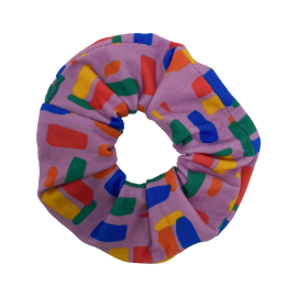 Stonehenge Scrunchie Multi Pattern Lilac