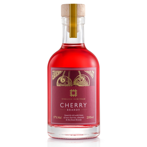 English Heritage Cherry Brandy Liqueur 200ml Bottle