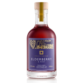English Heritage Liqueur Elderberry & Port 200ml Bottle 